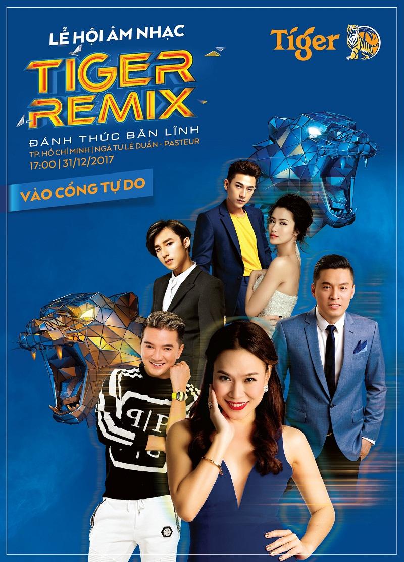 Dàn sao khủng hội tụ tại Tiger Remix 2018-1