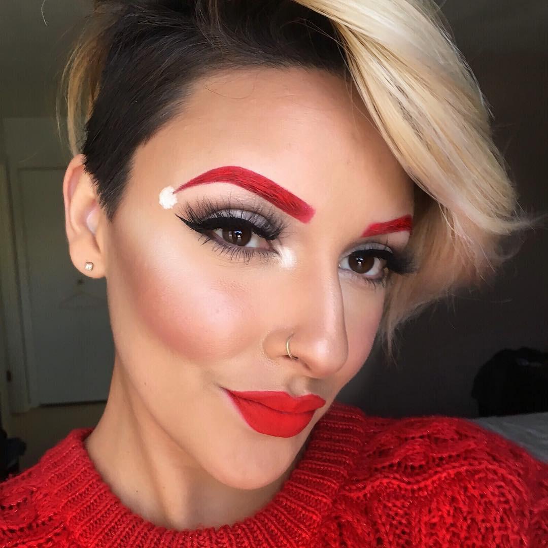 Giáng sinh nổi bần bật với muôn kiểu lông mày chuẩn xu hướng-1