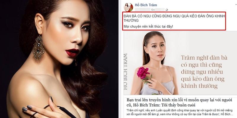 Bị Minh Luân từ chối yêu vì còn thương tình cũ, Hồ Bích Trâm thở dài: Đàn bà ngu thôi, đừng ngu quá-4