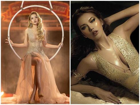 Gỡ mác hot girl, Chi Pu phô diễn vòng 1 bốc lửa, đẹp không chịu thua dù 'đụng váy' với đàn chị Minh Tú