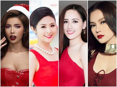 Khám phá những cách tận hưởng Giáng sinh 'cực chất' của dàn mỹ nhân Việt