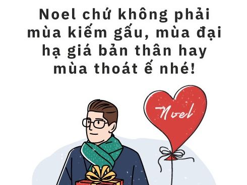 Noel là của Tây, sao Ta cứ phải 'điên đảo' kiếm người yêu đi chơi?