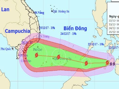 Từ chiều mai 25/12, hơn 2 triệu học sinh sinh viên TP HCM nghỉ học tránh bão Tembin