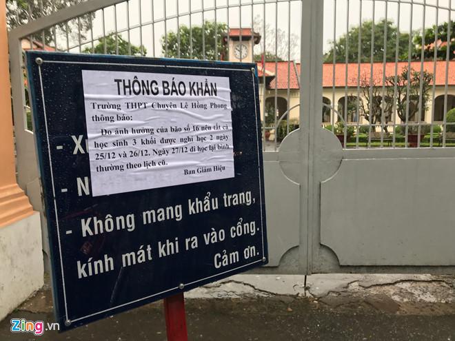 Thêm nhiều trường cho học sinh nghỉ đột xuất từ sáng nay-1