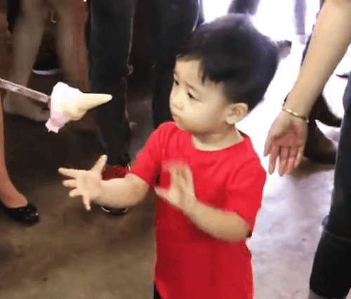 Cậu bé ăn kem bị troll khiến ai cũng phải phì cười-1