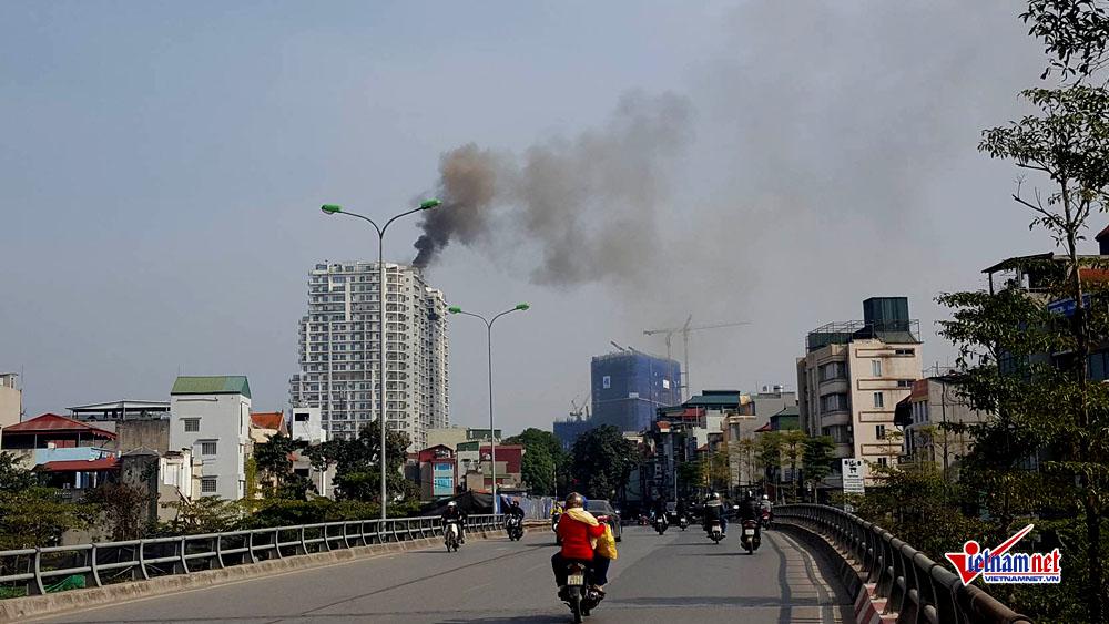 Hà Nội: Cháy tầng 25 tòa chung cư trên phố Hoàng Hoa Thám-7