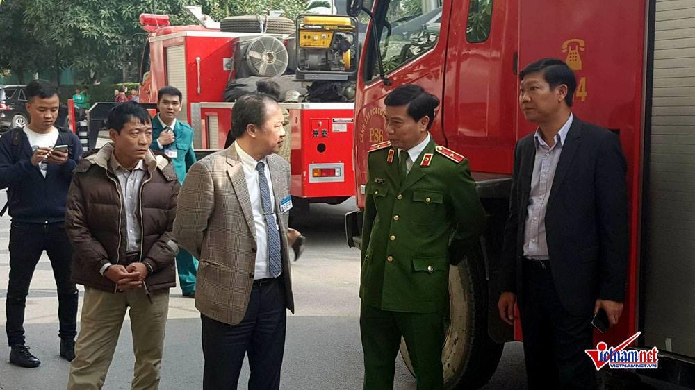 Hà Nội: Cháy tầng 25 tòa chung cư trên phố Hoàng Hoa Thám-12