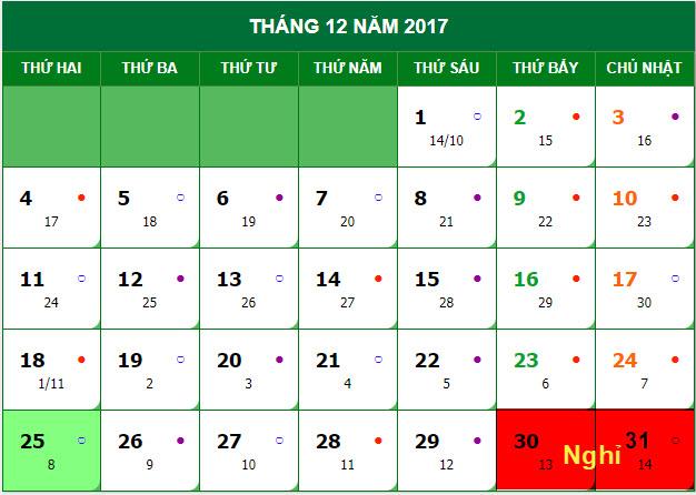 Lịch nghỉ Tết Dương lịch 2018 chính thức của học sinh tại Hà Nội-1
