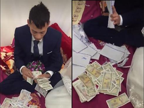 Phong bì bằng cả thùng tiền lẻ, quà mừng cưới có tâm của hội bạn lầy lội khiến người xem bật cười-1