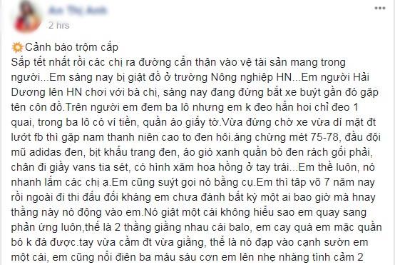 Tên cướp số nhọ gặp phải cô gái đai đen taekwondo tại bến xe bus-1