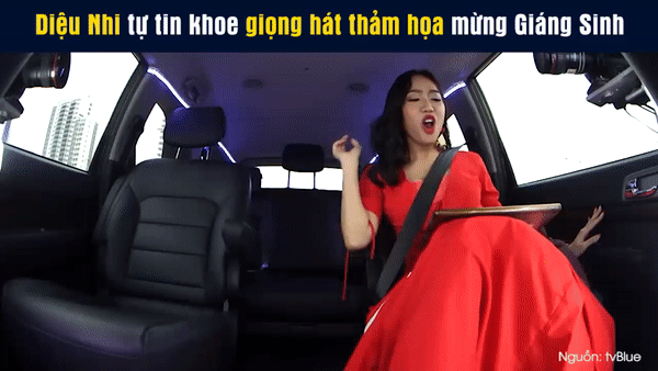 Gái xấu Diệu Nhi khoe giọng hát thảm họa bất chấp sự ngăn cản của đàn anh-1