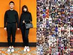 Tin sao Việt: Trấn Thành ghép hàng nghìn bức ảnh cảm ơn Hari Won nhân kỷ niệm 1 năm ngày cưới