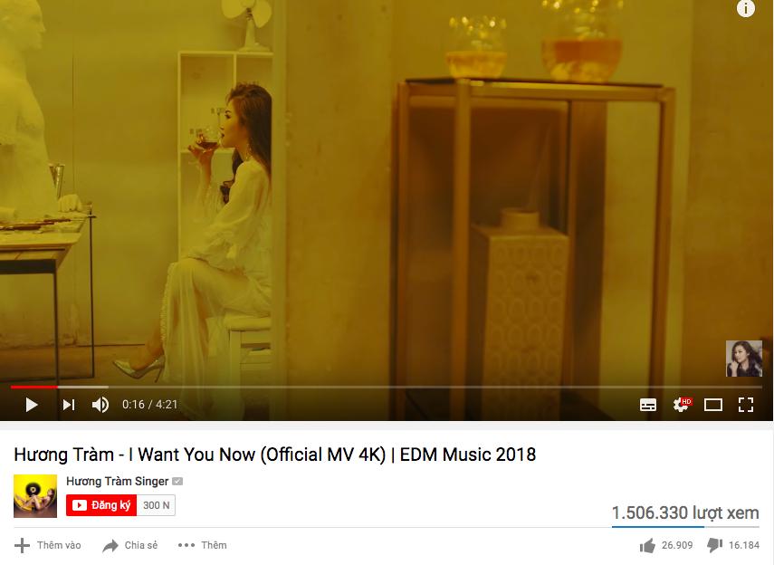 Hậu đá xoáy Chi Pu, Hương Tràm đã thay đổi điều này trong phần tựa MV mới của mình trên Youtube-2