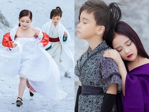 Bộ ảnh 'Sống xa anh chẳng dễ dàng' phiên bản nhí không thể đáng yêu hơn