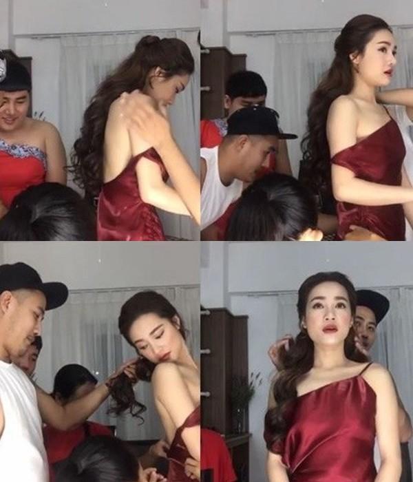 Những mỹ nhân Việt thản nhiên trút bỏ xiêm y trước mặt đồng nghiệp nam-5