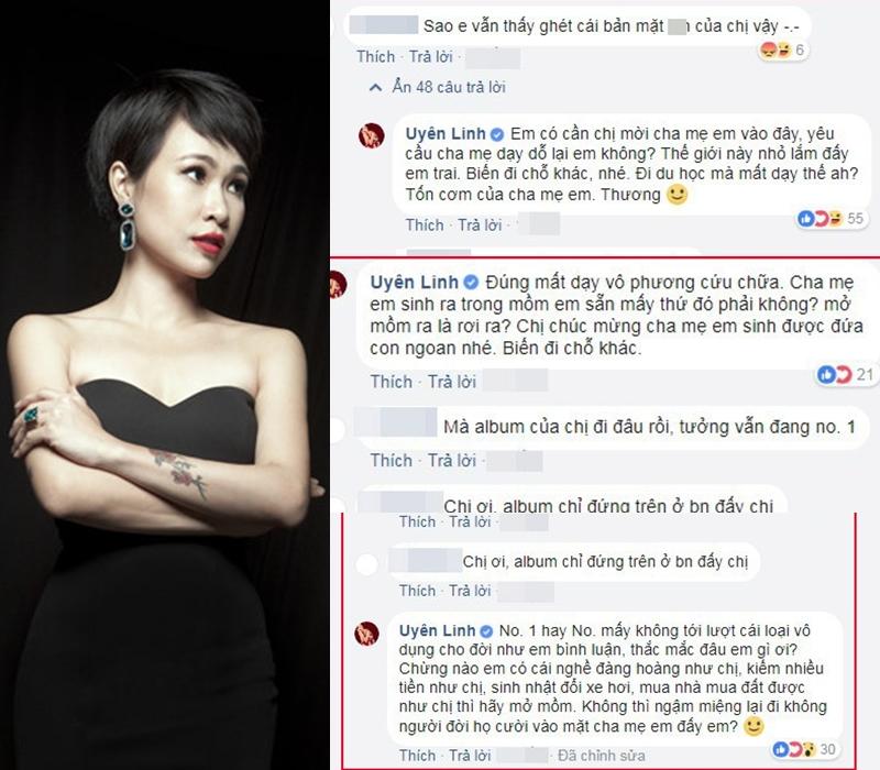 Uyên Linh đáp trả anti-fan: Chừng nào em kiếm được nhiều tiền như chị... thì hãy mở mồm-2