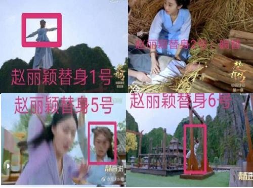 Đóng Sở Kiều truyện, Triệu Lệ Dĩnh dùng đến 32 người đóng thế-1