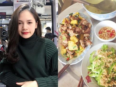 9x xinh đẹp chia sẻ những bữa cơm đầy ắp món ngon, chỉ 25 nghìn đồng/người