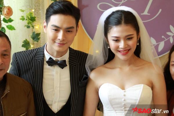 Chúng Huyền Thanh rạng rỡ bên soái ca Jay Quân trong đám cưới cổ tích-4