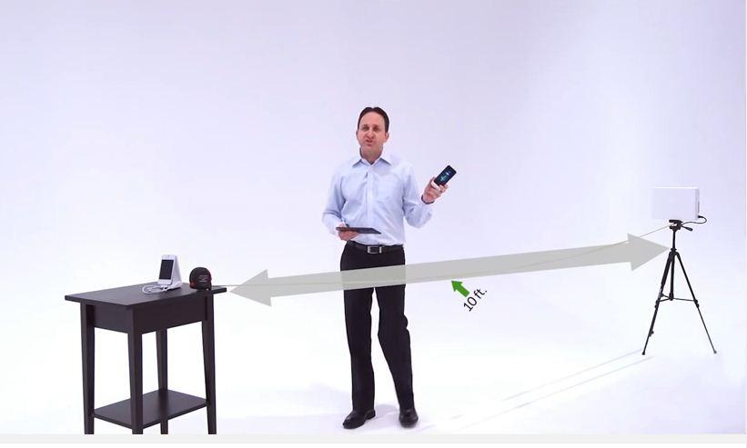 Smartphone có thể sạc không dây từ xa, không cần tiếp xúc-1