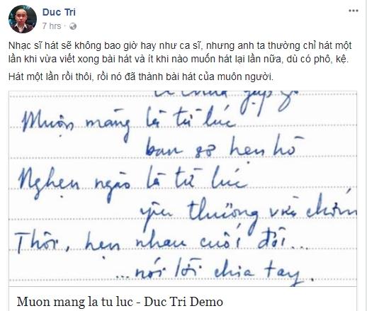 Nhạc sĩ Đức Trí nói gì về ca khúc sát thương nhất Tâm 9 của Mỹ Tâm?-2