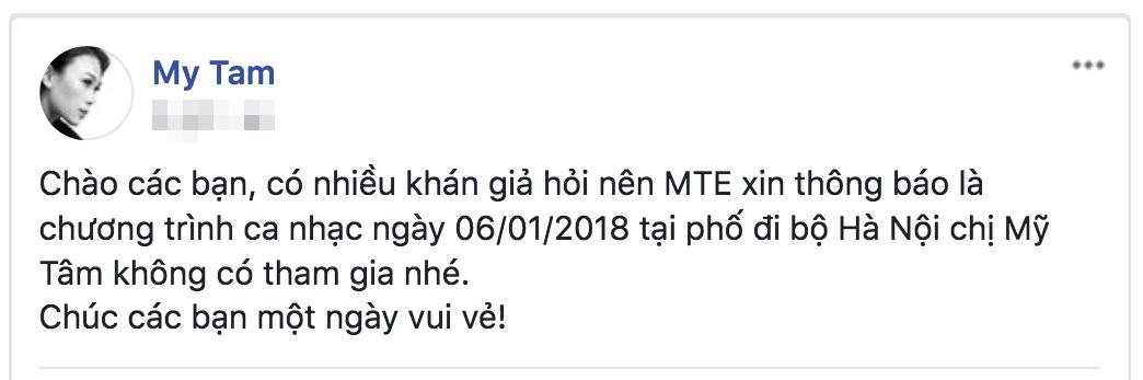 Xôn xao tin đồn Mỹ Tâm hủy show vì Sơn Tùng M-TP là trung tâm poster quảng bá sự kiện?-1