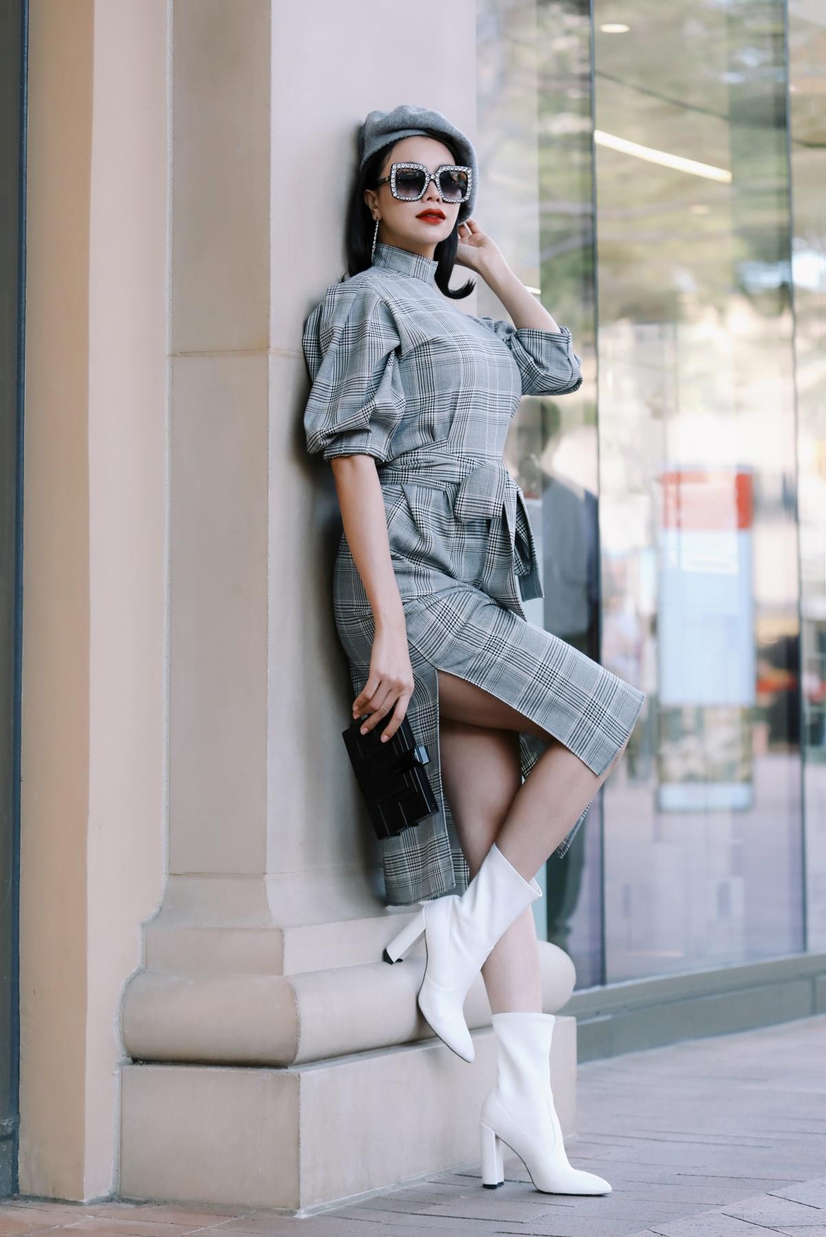 Tạm xa hình ảnh bánh bèo, Trà Ngọc Hằng lên đời phong cách lạnh lùng chất phát ngất-8