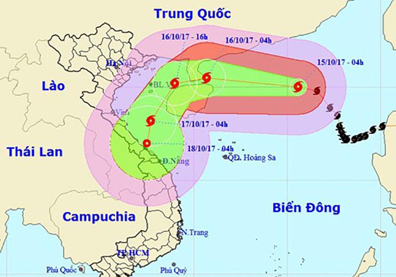 Nhìn lại 16 cơn bão đổ bộ Biển Đông chỉ trong vòng nửa năm 2017 - Điều chưa từng có trong lịch sử-8