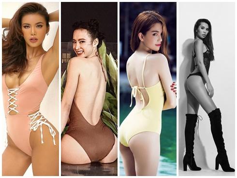 Khoe ngực đẹp đã xưa lắm rồi, giờ mỹ nhân Việt chỉ thích khoe vòng 3 'khủng' mà thôi!