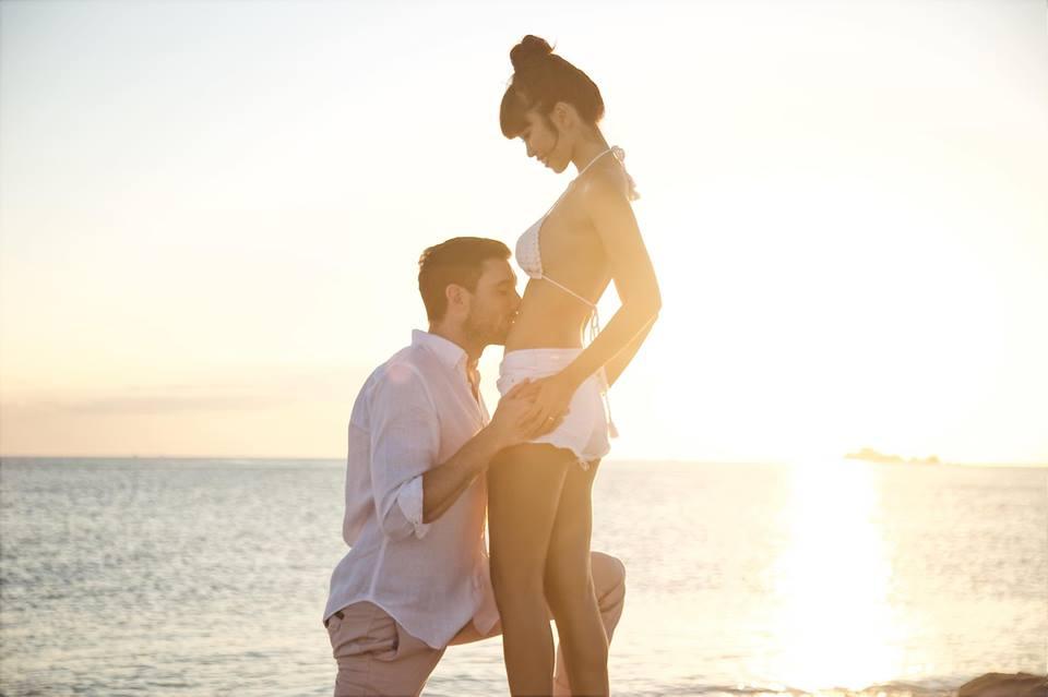 Siêu mẫu Hà Anh mở hàng tin vui đầu năm mới bằng thông báo lên chức mẹ-1