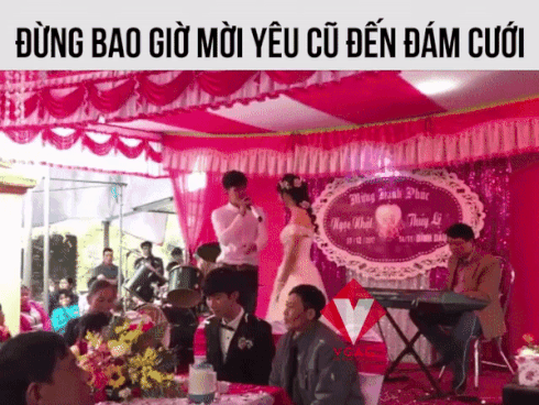 Sự thật về clip chàng trai hát tặng người yêu cũ và bạn thân trong đám cưới