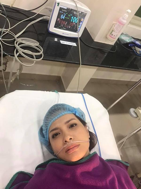 Cựu người mẫu Thuý Hạnh đã phẫu thuật cắt bỏ khối u-1