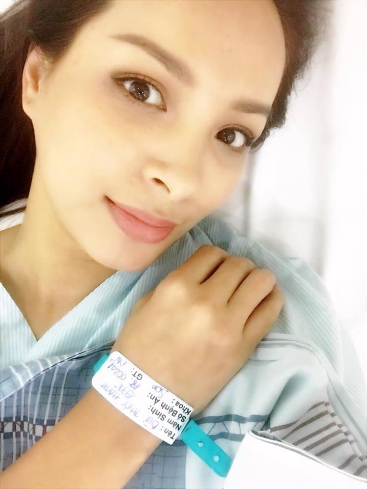 Cựu người mẫu Thuý Hạnh đã phẫu thuật cắt bỏ khối u-2