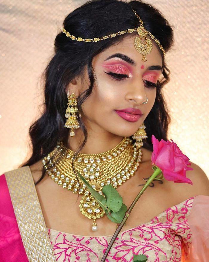 Cô gái hóa thân thành công chúa Disney phiên bản Ấn Độ-5