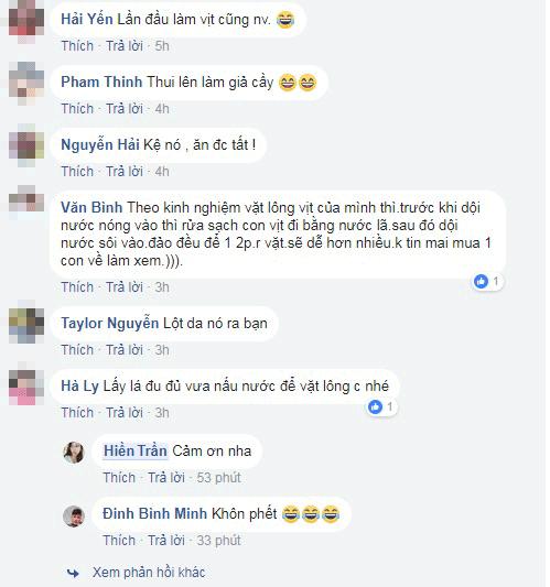 Vặt lông ngan mãi không hết, cô nàng tức mình lọc bỏ luôn da-2