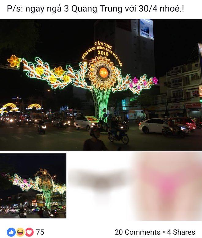 Diễn biến mới vụ Facebooker đăng ảnh cổng chào Xuân 2018 kèm hình nhạy cảm-1