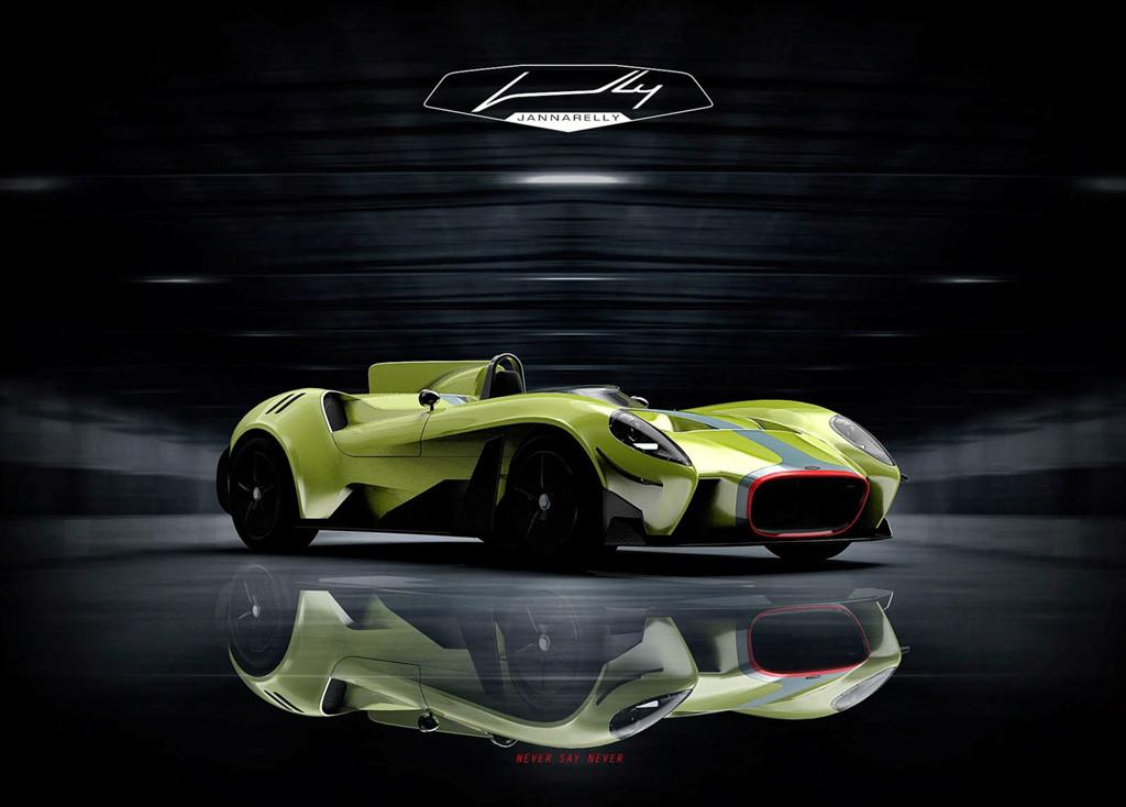 Bản mẫu Jannarelly Design X-1: Siêu xe điện dáng hoài cổ-1