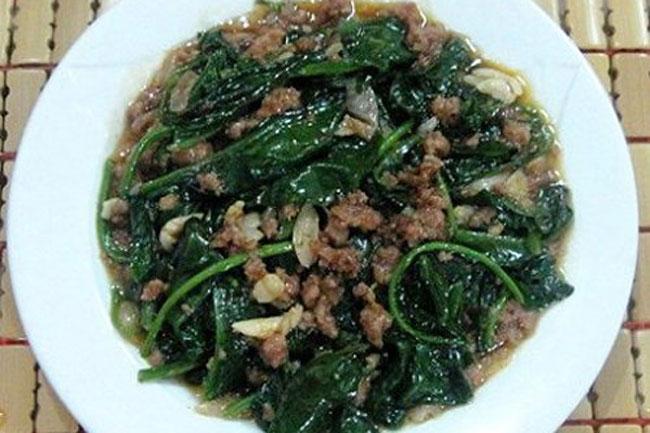 Tổng hợp những món ngon từ rau mồng tơi trị yếu sinh lý-2