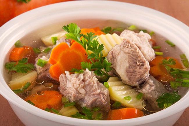 Cách nấu 5 món canh ngon từ sườn non-5