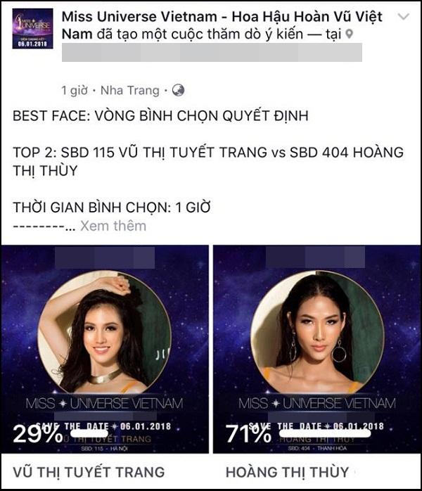 Hoàng Thùy bất ngờ thắng giải Gương mặt đẹp nhất tại Hoa hậu Hoàn vũ Việt Nam 2017-1