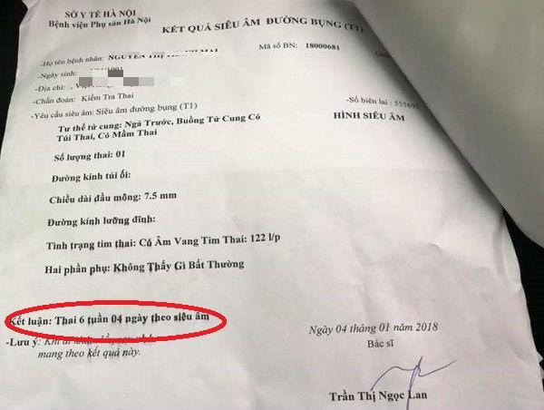 Hà Nội: Bác sĩ khẳng định thai chết lưu cho đi hút, sang viện khác khám thai vẫn bình thường-4