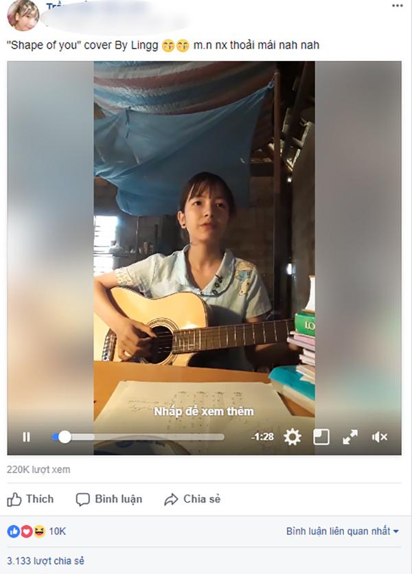 Thiếu nữ 10X xinh đẹp, hát tiếng Anh cực đỉnh gây sốt mạng xã hội-1