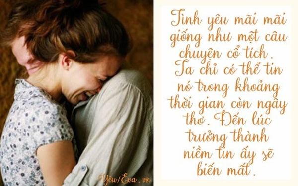 Không có tình yêu mãi mãi, chỉ có những phút giây mãi mãi-1