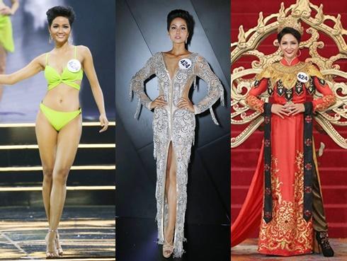 Những trang phục giúp H'Hen Niê tỏa sáng và chinh phục vương miện Hoa hậu Hoàn vũ Việt Nam 2017