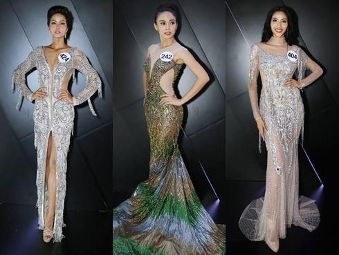 Top 10 thiết kế xuyên thấu, cắt xẻ đẹp xuất sắc trong chung kết Hoa hậu Hoàn vũ Việt Nam 2017