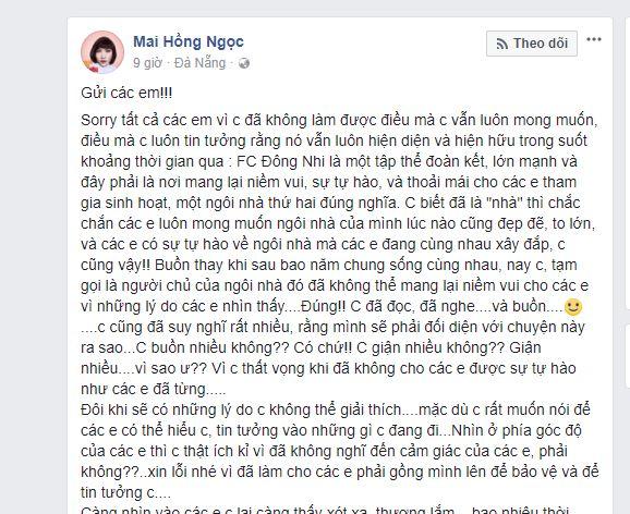 Đông Nhi chính thức lên tiếng trước sự việc FC đòi tẩy chay-1