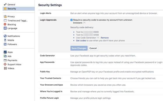 Làm thế nào để bảo mật Facebook tốt hơn?-2