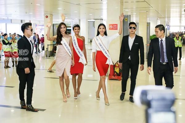 Xuất hiện tại sân bay, hoa hậu HHen Niê được chào đón nồng nhiệt như sao Hàn-3
