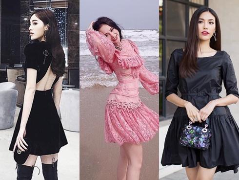 Angela Phương Trinh sến sẩm - Kỳ Duyên khoe lưng trần gợi cảm nổi bật nhất street style tuần mới