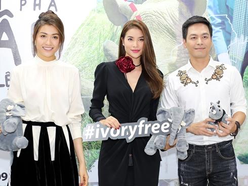 Phan Anh, Phạm Hương và Lệ Hằng ứa nước mắt khi thấy động vật hoang dã bị sát hại